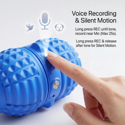 Smart Dog Toy Interactive Automatic Moving Ball Dual Motor Rolling Voice Recording Motion Activated Water Resistant Rechargeable Pet Toy with Rope for Small Medium Dogs Indoor Active Play Boredom Busting